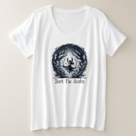 魔法の森の暗い妖精 プラスサイズTシャツ