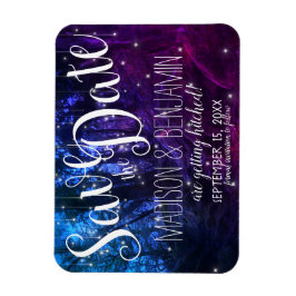 魔法の森の木フェアリーのライトは日付を保存 マグネット