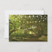 魔法の森の結婚式 ライト キノコ 鹿の子 セーブザデート (正面)