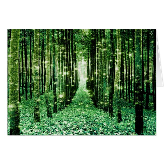 魔法の森の緑の謎 (正面横)