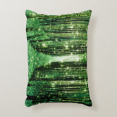 魔法の森の緑の謎 アクセントクッション (正面(垂直))
