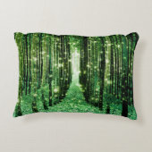 魔法の森の緑の謎 アクセントクッション (裏面)