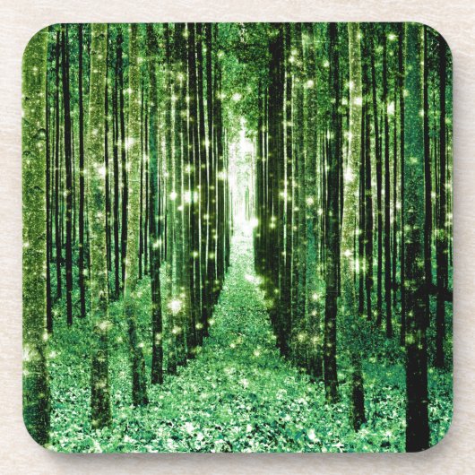 魔法の森の緑の謎 コースター (正面)