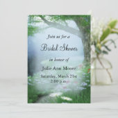 魔法の森の花嫁のシャワー 招待状 (スタンド正面)