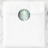 魔法の森の魔法のつる植物結婚ズサンキュー ラウンドシール (バッグ)