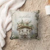 魔法の森の魔法のマウパーソナライズされたス クッション (ブランケット)