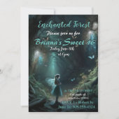魔法の森への招待状 招待状 (正面)