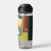 魔法の森めい想の可愛いラマ ウォーターボトル (背面)