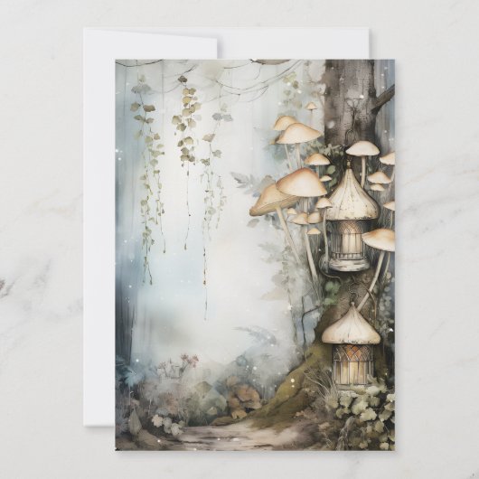 魔法の森キッドの誕生日 招待状 (裏面)