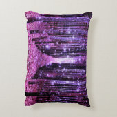 魔法の森パープルピンク アクセントクッション (裏面(縦))
