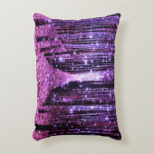 魔法の森パープルピンク アクセントクッション (正面(垂直))