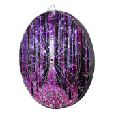 魔法の森パープルピンク ダーツボード (正面右)