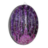 魔法の森パープルピンク ダーツボード (正面左)