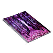 魔法の森パープルピンク ノートブック (右側)