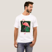 魔法の森フラミンゴ Tシャツ (正面フル)