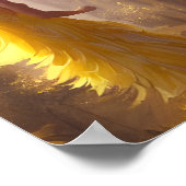 魔法の森フレンズのデジタルアート ポスター (角)