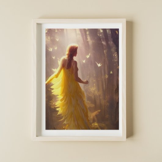 魔法の森フレンズのデジタルアート ポスター