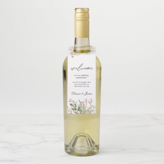 魔法の森フローラボトルハンガーラベル ボトルネックタグ (ボトル)