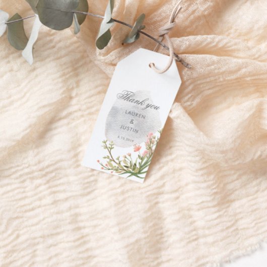 魔法の森フローラ結婚式の引き出物ギフトラベル ギフトタグ