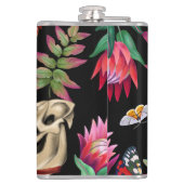 魔法の森ユニコーンのダークパターン。 フラスク (裏面)