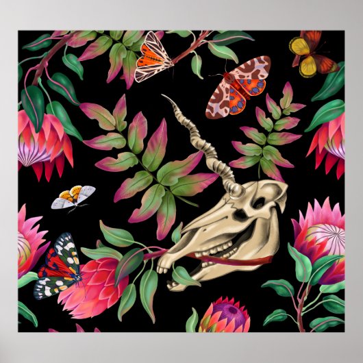 魔法の森ユニコーンのダークパターン。 ポスター (正面)