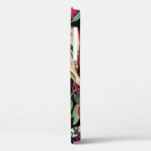 魔法の森ユニコーンのダークパターン。 Case-Mate iPhoneケース (裏面 / 左)