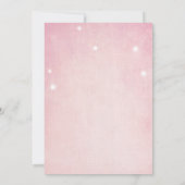 魔法の森ワンダーランドガール1st誕生日 招待状 (裏面)