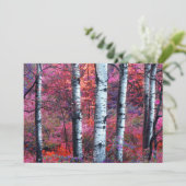 魔法の森林夏至のパーティの招待状 招待状 (スタンド正面)