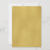 魔法の森 ゴールドポータル ウェディング 招待状 (裏面)