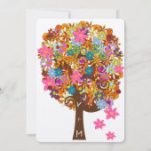 魔法の森　サイドブランチ　ウェディング　招待状 招待状 (裏面)