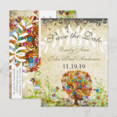 魔法の森 サイドブランチ ウェディング 案内ポストカード (正面/裏面)
