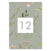 魔法の森 |テーブルカード テーブルナンバー (裏面)