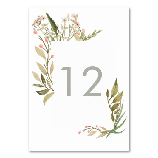 魔法の森 | テーブル カード (正面)