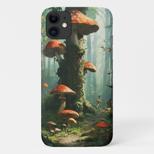 魔法の森，フライアアガリン，妖精の森，魔法の森 Case-Mate iPhoneケース (裏面)