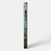 魔法の森、ベニテングタケ、妖精の森、マジックマッシュ iPhoneケース (左側面)