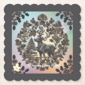 「魔法の森」 ペーパーコースター (正面)