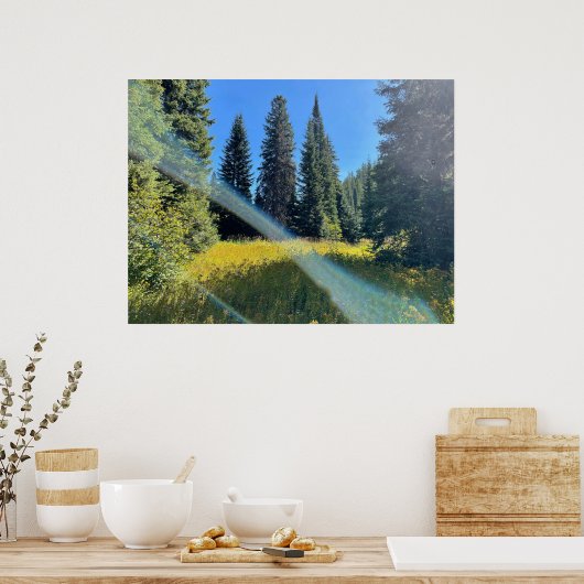 魔法の森 ポスター (キッチン)