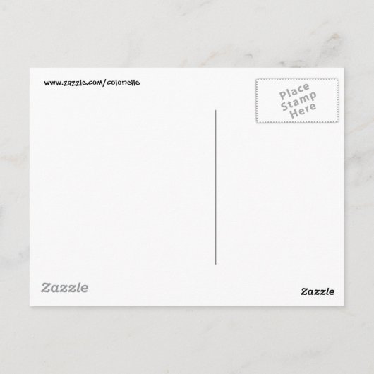 魔法の森 ポストカード (裏面)