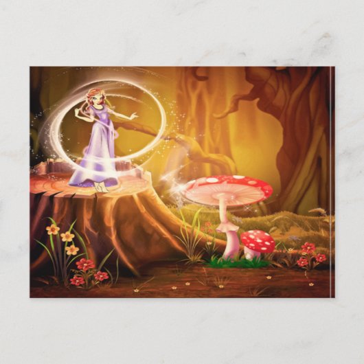 魔法の森 ポストカード (正面)