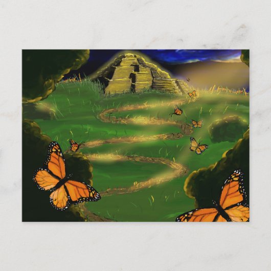 魔法の森 ポストカード (正面)