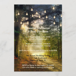 魔法の森 写真投稿 ウェディングパーティ 招待状