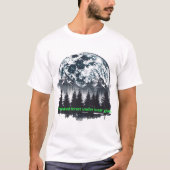 魔法の森 月の光 メンズTシャツ Tシャツ (正面)