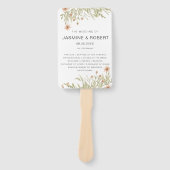 魔法の森 |結婚式 プログラムハンドファン ハンドファン (正面)