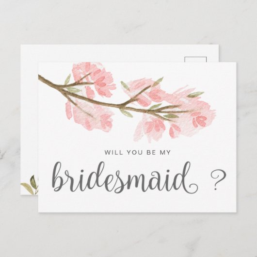 魔法の森 |花嫁はがき ポストカード (正面/裏面)