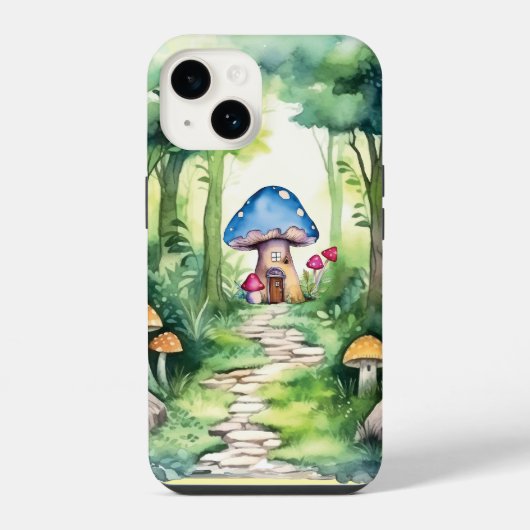 魔法の森 iPhone / iPad カー iPhoneケース (裏面)