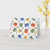 魔法の植物学 ホグワーツ™ の家紋様 カード (黄色い花)