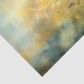 魔法の水の色の妖精の城の切り離し 薄葉紙 (詳細)