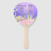 魔法の水の色は紫の結婚肉 ハンドファン (裏面)