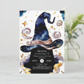 魔法の水彩ファンタジー　ウィムジー　ウィザード　誕生日 招待状 (スタンド正面)