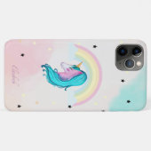 魔法の水彩ユニコーン、虹、星 Case-Mate iPhoneケース (裏面(横))